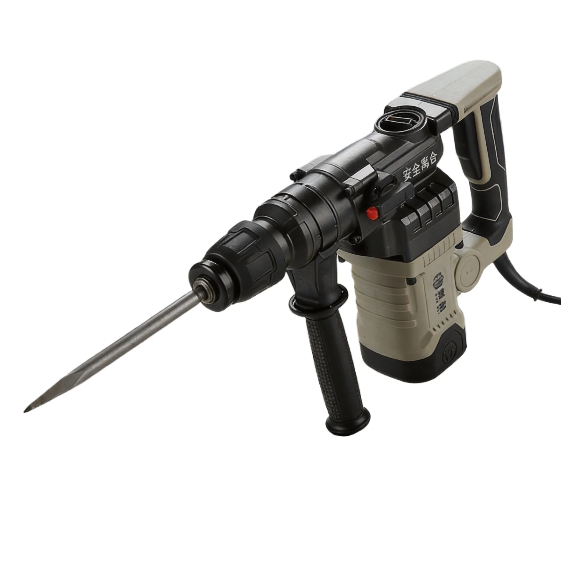 2 in 1 Electric Hammer Impact Drill Concrete Hole Punching Slotting Machine Heavy Duty Power Tool with Safety Clutch