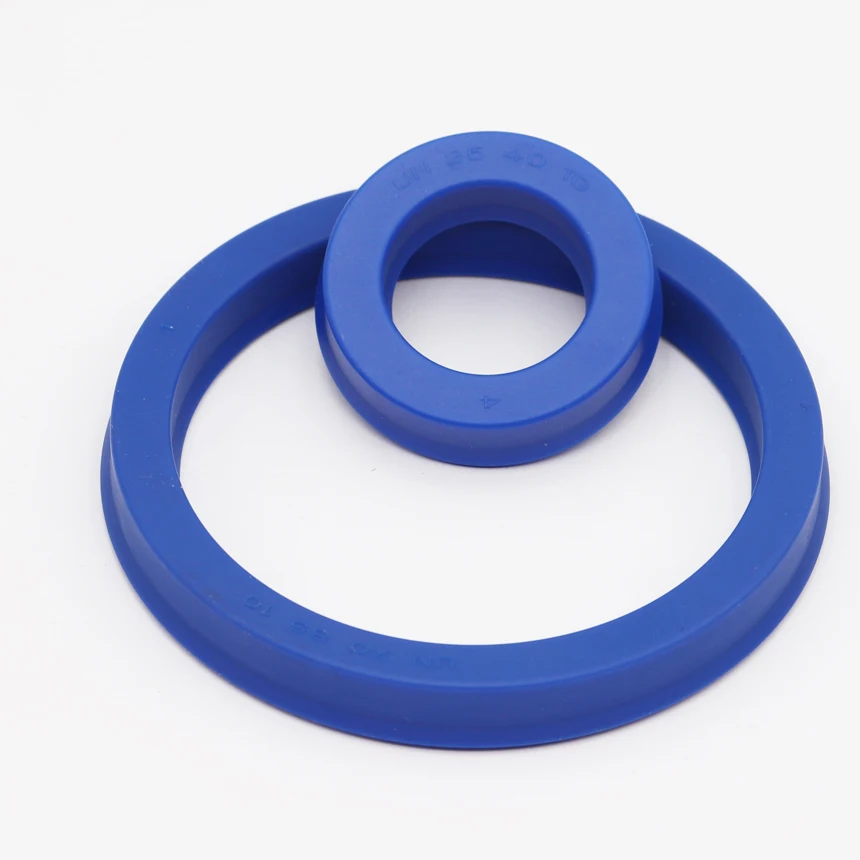 2Pieces UN 85*95*7 85x95x7 PU Shaft Piston Rod U/Y Lip Ring Gasket Hydraulic Oil Seal