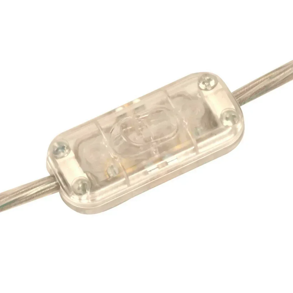 Interruptor de botón 2A 250V 303, lámpara de escritorio, lámpara de pie, lámpara LED, interruptor en línea, carcasa mate, accesorios de