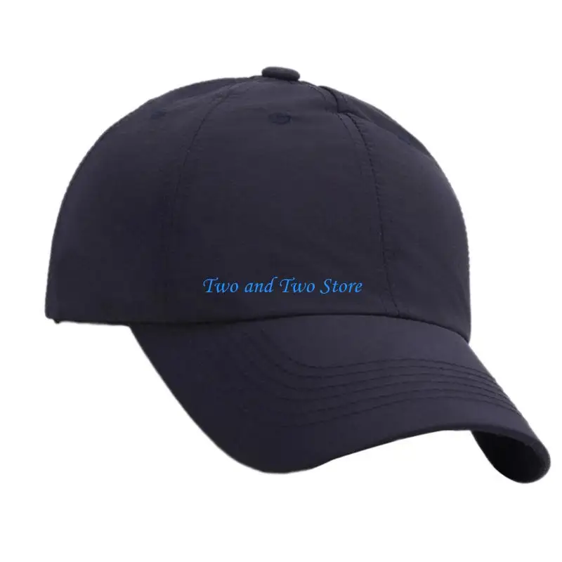 قبعة بيسبول HX6F سريعة الجفاف وجيدة التهوية، قبعة شمسية للنساء والرجال الرياضيين