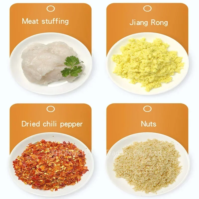 Pencincang daging elektrik, penggiling daging dan sayuran elektrik daya tinggi