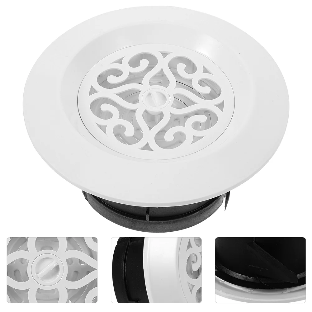 

Air Vent Cover Round Soffit Vent Household Air Conditioner Ventilation Diffuser for Living Room soffit vents