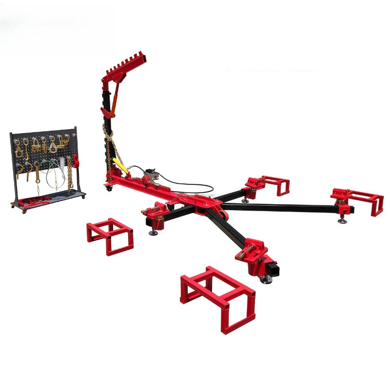 

Professional Auto Body Repair Equipment Portable Metal Car Bench and Dent Puller with Pulling Towers