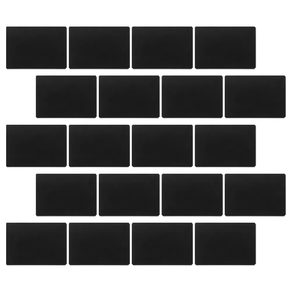 

20Pcs Food Label Tags Sturdy ABS Price Label Tags for Supermarket Snacks Reusable Writing Signs for Store Restaurant Vendor