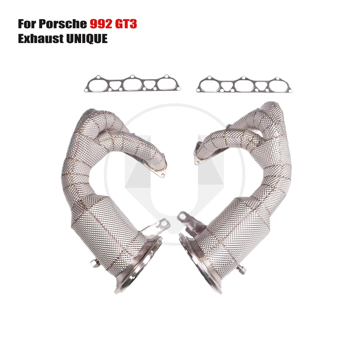 

UNIQUE Designs Porsche 992 GT3 High Performance Exhaust Pipe Stainless Steel Manifold Downpipe