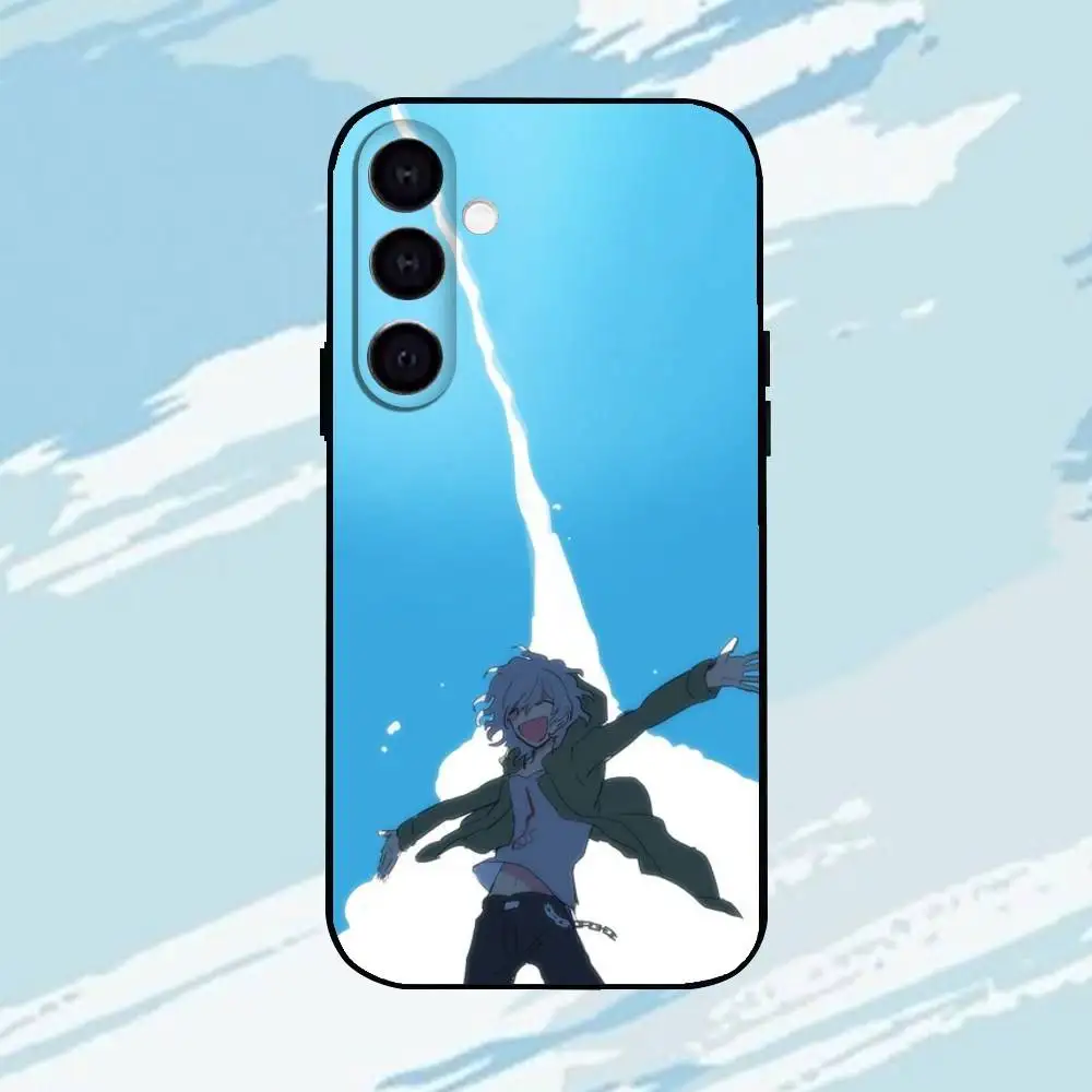 Game D-Danganronpa-a zwarte shell telefoonhoes voor Samsung Galaxy A73, A72, A71, A70, A53, A52, A51, andere zachte zwarte shell