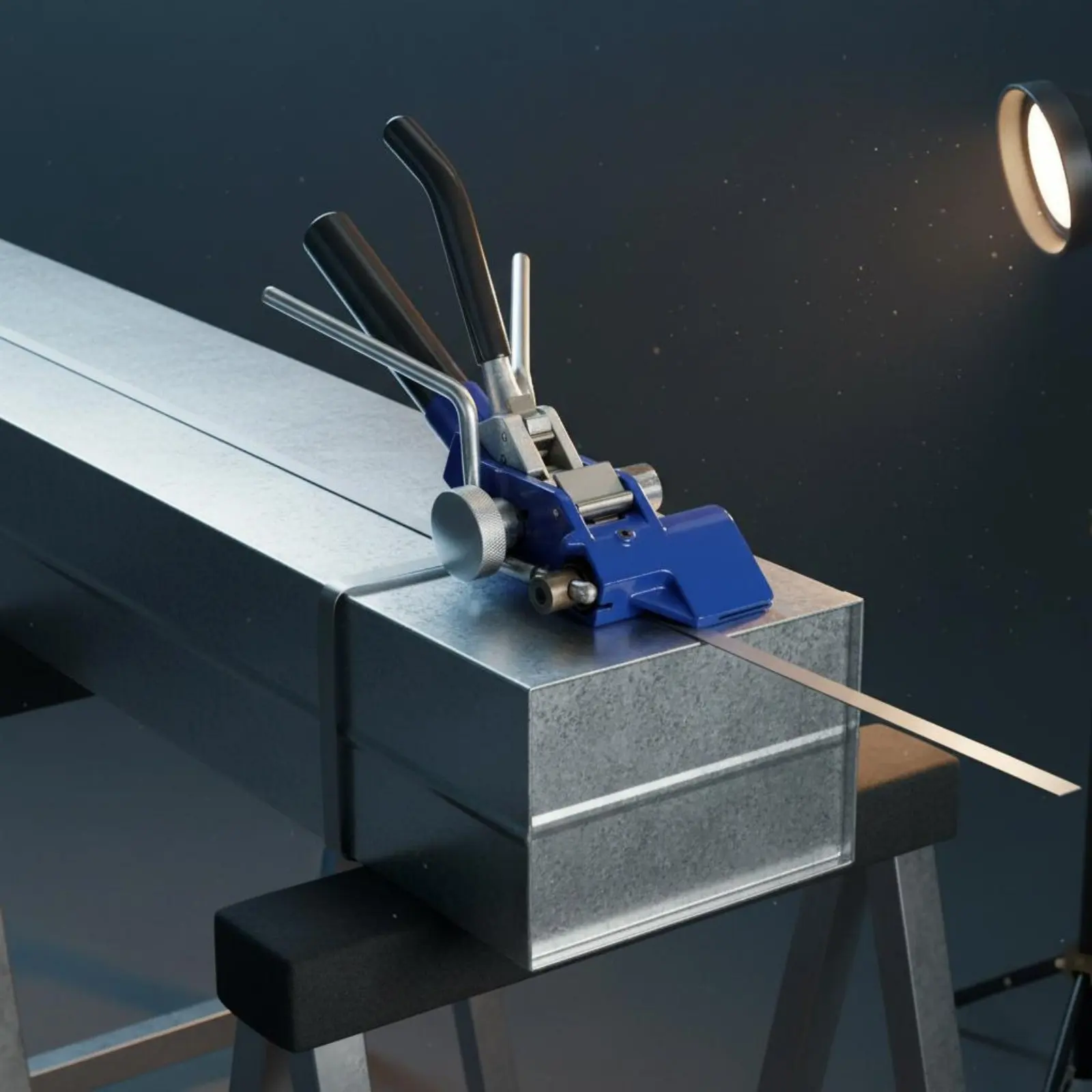 Stainless Steel Tie Cuts Cable Tie Tensioner Strap Tightening Tool Adjustable Tension Heavy-Duty for Industrial Use