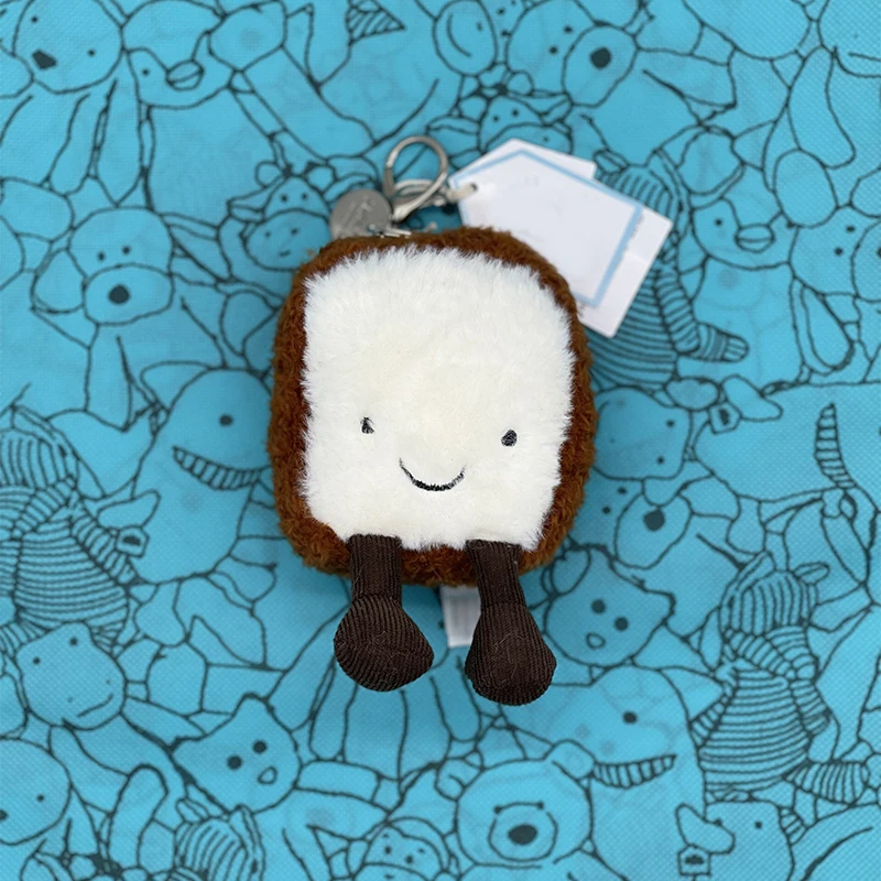 Golf Ball Plush Keychain, Capybara Keychain, Volleyball Plush Toy, Hippo, Turtle Plush JC Bag Charms image 3