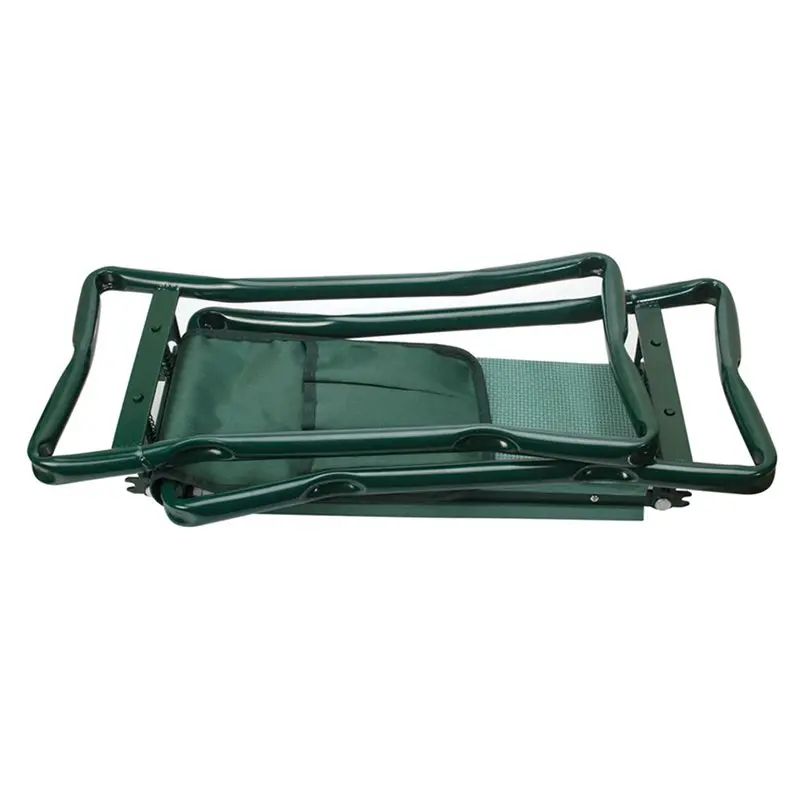 ABLJ Garden Kneeler Seat Heavy Duty, Foldable Garden Stool Thickened Soft Eva Pad, Steel Frame, Garden Bench Pouch