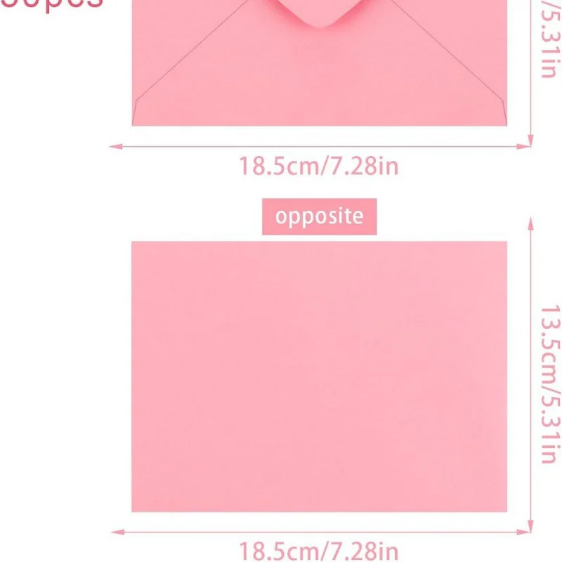 Custom Envelope Direct Supply Solid Color European Style Colorful Double Offset Paper Western Envelope Kraft Paper