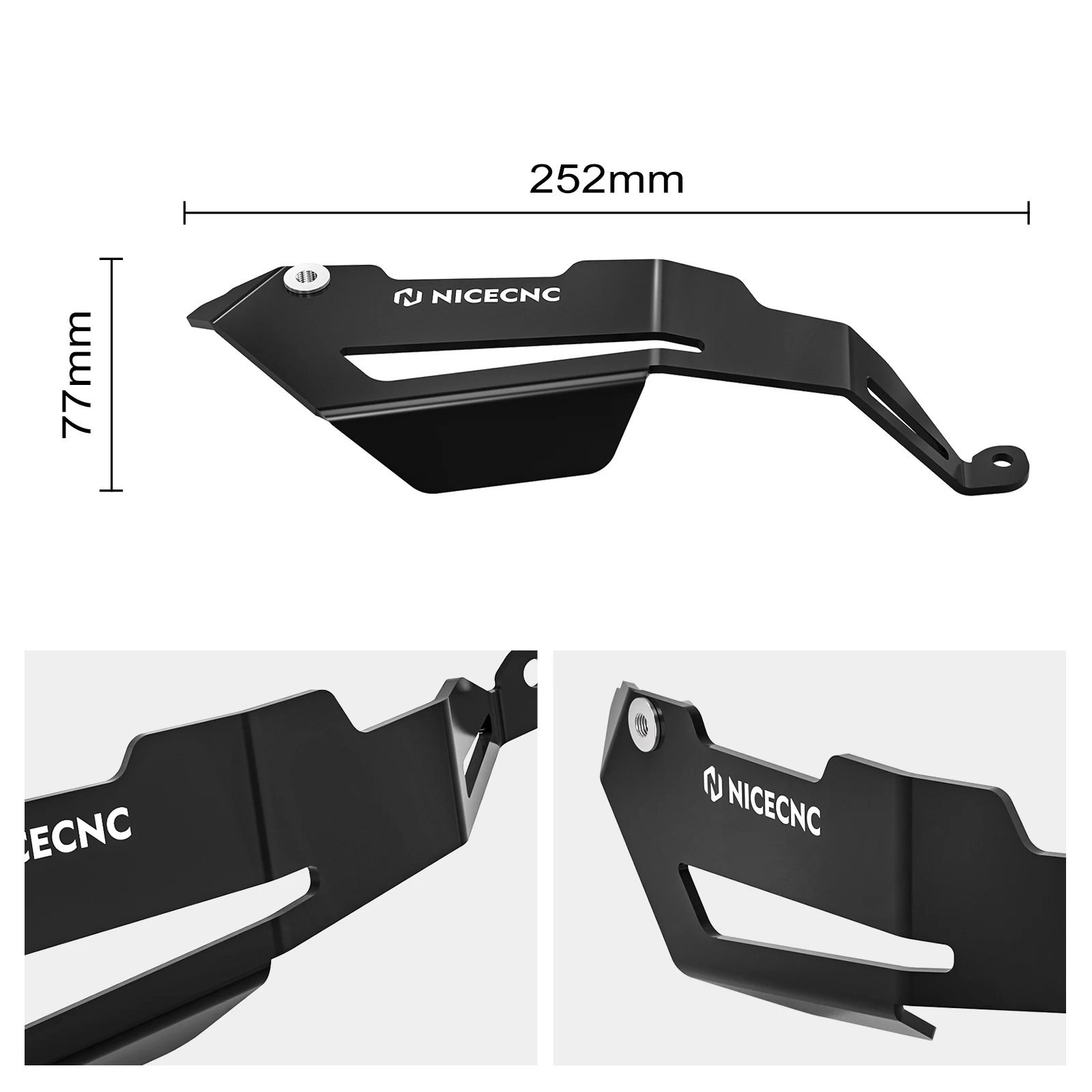 NICECNC Motorrad-Sauerstoffsensor-Schutzabdeckung Auspuffklappen-Schutz für BMW R1250GS /Adventure R1250 GSA 2019-2024 – Detail 16