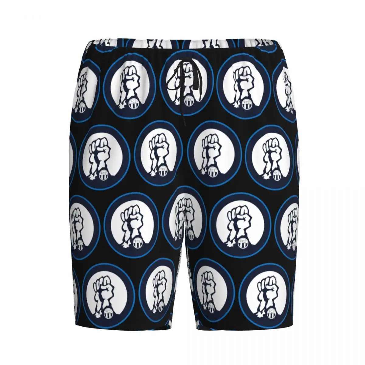 

Шорты Custom Zurich FCZ Sudkurve 1896, брюки для сна, мужские пижамные брюки, нижняя часть пижамы для отдыха и сна