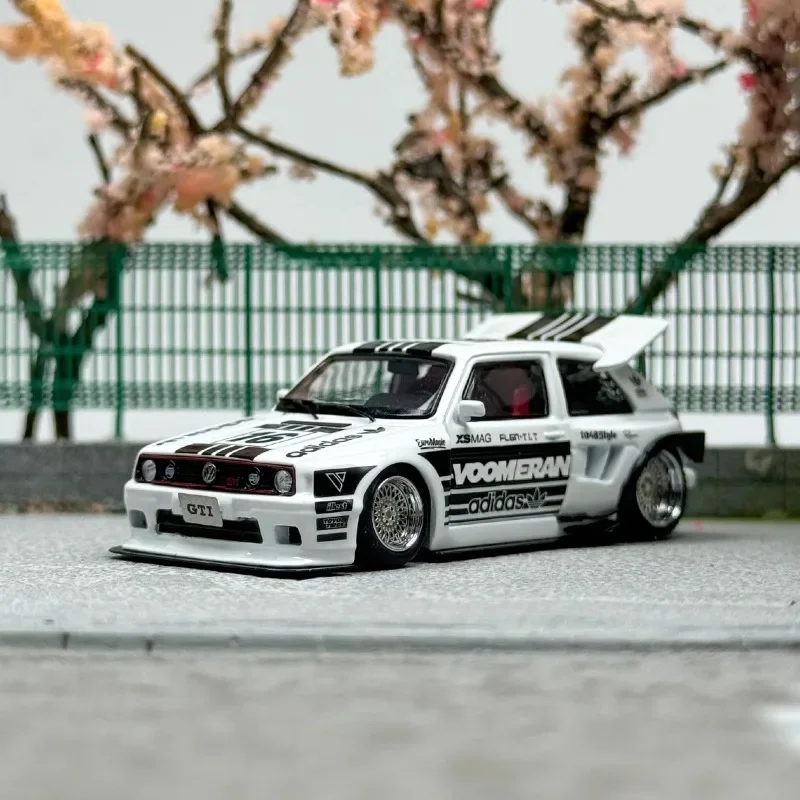 Liberty64 1/64 Volkswagen VW MK2 K.S GTI Wide Body Low Slung ModificationAlloy Toy Motor Vehicle Diecast Metal Model Gifts