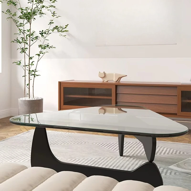 Modern living room furniture TV cabinet, console wooden table and TV cabinet with drawers combination