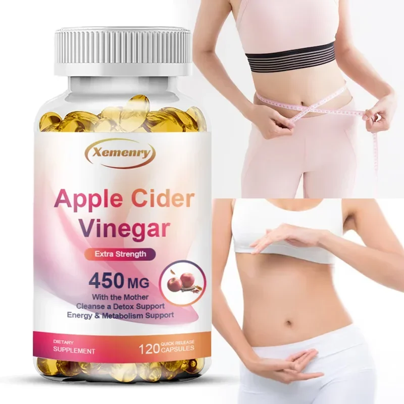 Natural Organic Malic Acid Capsules for Healthy Weight Loss, Improved Digestion, Immunity and Appetite Suppression