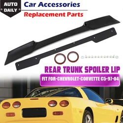 Gloss Black Rear Wing Spoiler For Corvette C5 ZR1 Extended Style 1997 1998 1999 2000-2003 2004 Car Accessories Splitter