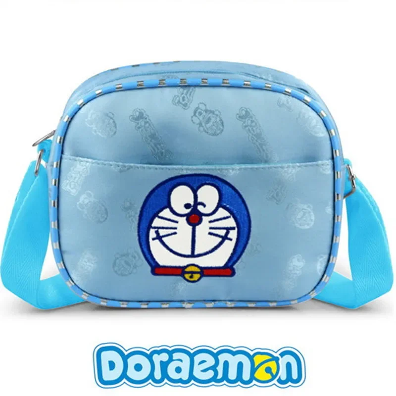 

Детская сумка-мессенджер с героями мультфильмов Doraemon, сумка через плечо, милый кошелек для монет для девочек, рюкзак для детского сада и мальчика