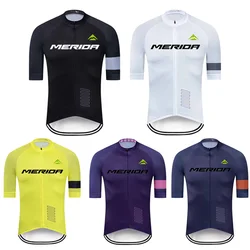 Merida Cycling Bib Men Summer Clothing Men's Jacket Man Mtb Jersey 2024 Pro Team Bike Male Uniform Tricuta Clothes Bicycle Pants