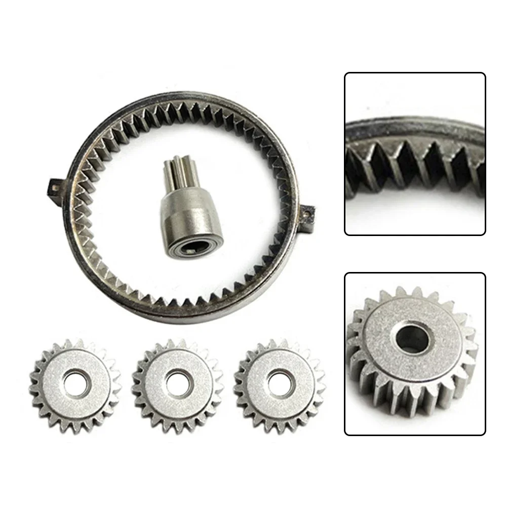 Imagem -03 - Brushless Furadeira Elétrica de Lítio Chave Elétrica Broca de Carregamento Engrenagem Integrada Bateria de Lítio 2023 Pcs Conjunto 775 550