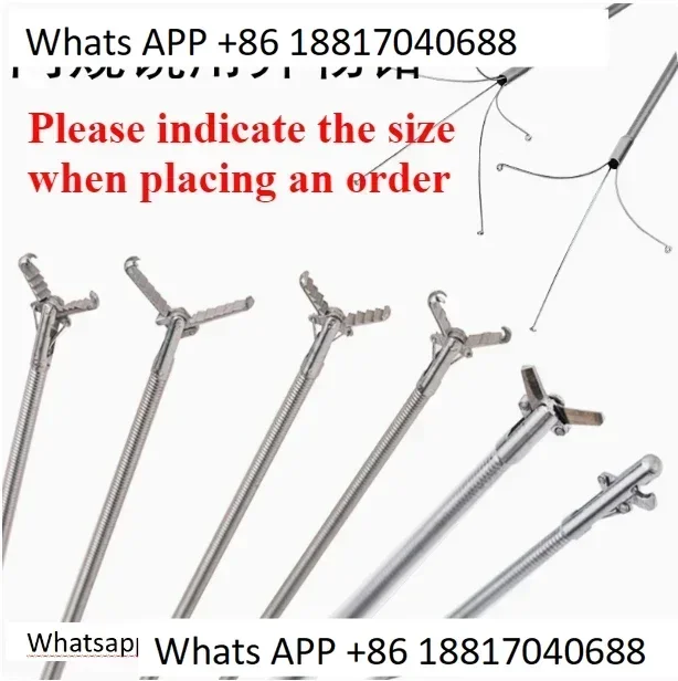 

Bronchogastroscopy Foreign Body Forceps Endoscopic Body Forceps Net Pocket V-shaped Crocodile Foreign Body Removal