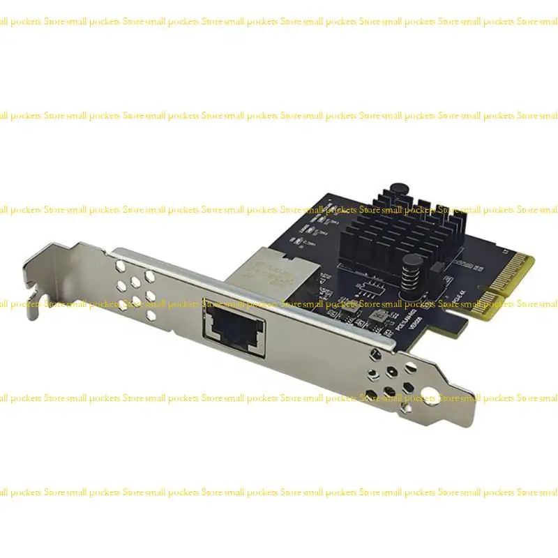 

R1WD Ethernet 10Gbps PCIE3.0 to RJ45 Networking Card 10000Mbps Gigabit Ethernet Adapter Card for Desktop PC Servers