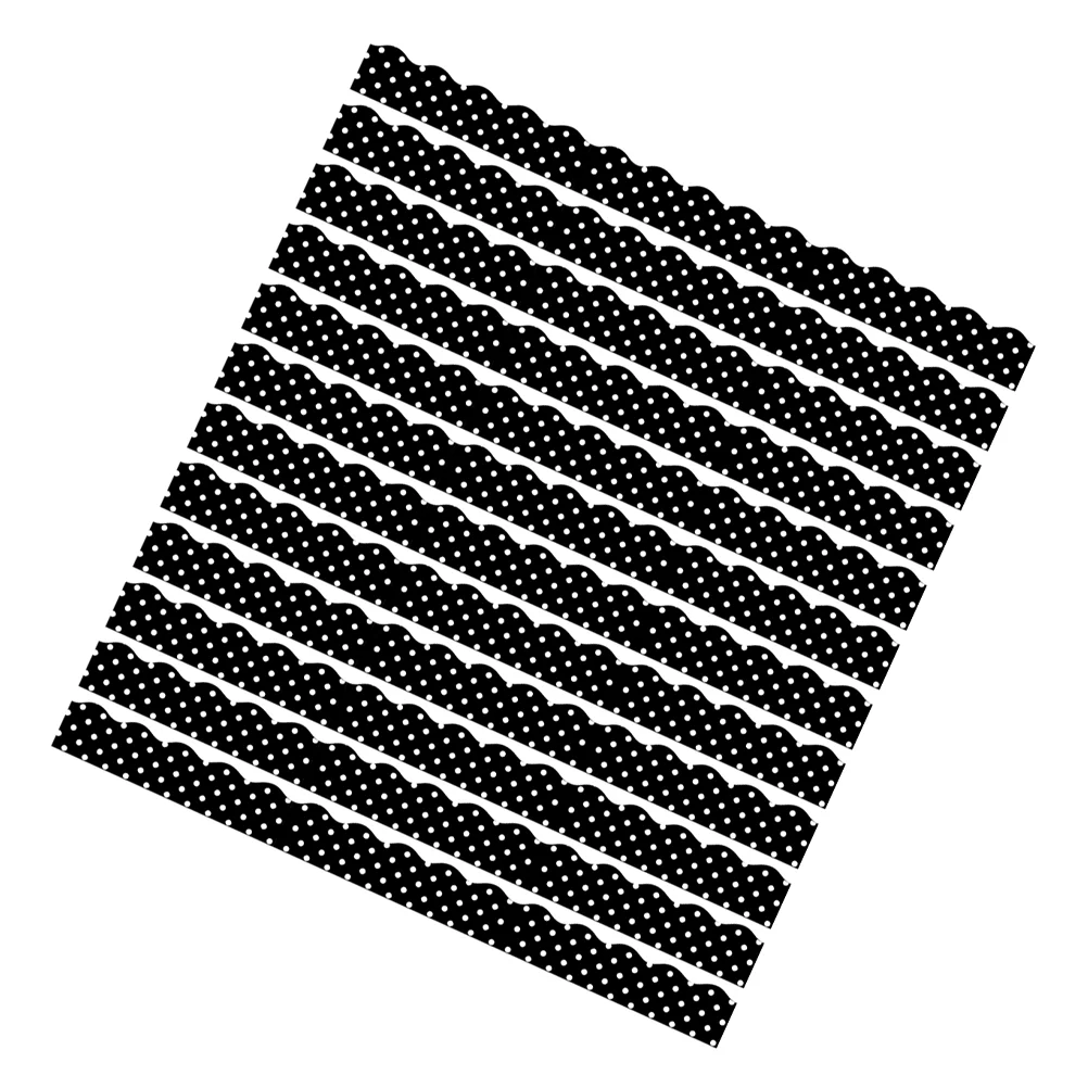 

12 Pcs Decorative Border Trim Magnetic Bulletin Board Blackboard Stickers Whiteboard Supply Replaceable