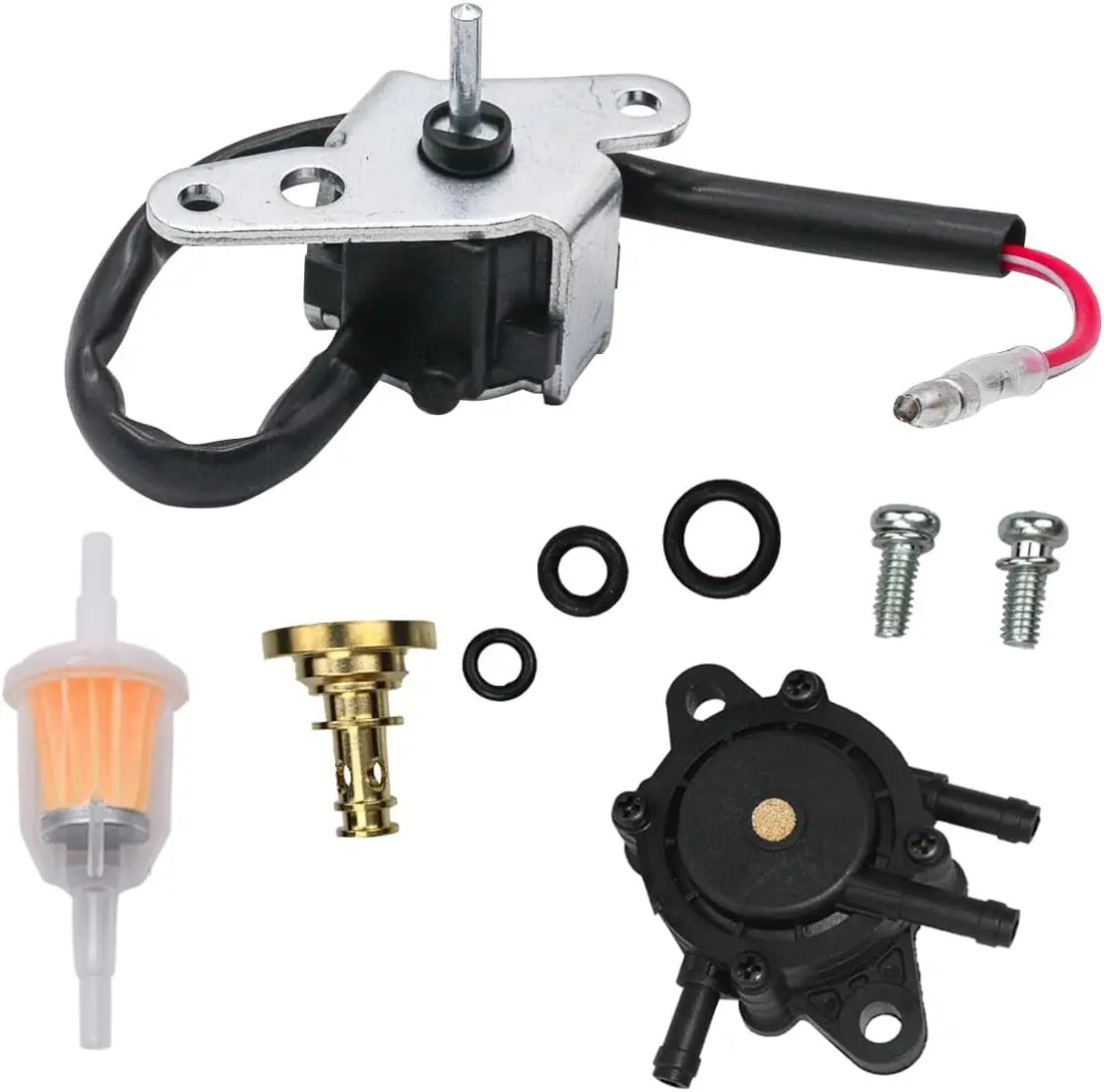 24 757 01-S Fuel Shut Off Solenoid Kit For Kohler CH18 CH20 CH22 CH621 CH640 CH641 CH670 CH680 CH730 CH740 Engine With Fuel Pump