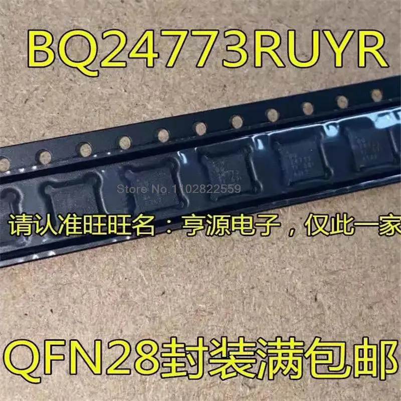 

1-10 ���. 100% Novo BQ24773RUYR BQ24773 QFN-28 ��ڧ��֧�