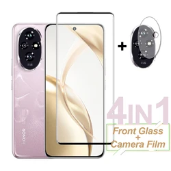 For Honor 200 Glass Screen Protector Full Cover Tempered Glass On Honor 200 Protective Phone Camera Lens Film For Honor 200 Pro