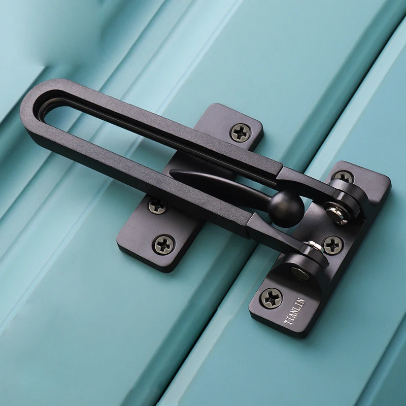 

Anti-theft Buckle Door Bolt Anti-lock Buckle Household Thickening Mute Anti-rust Home Door Bolt