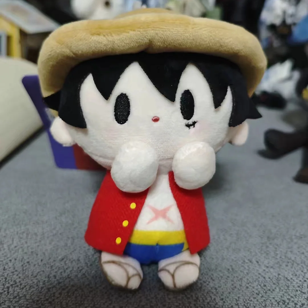 One Piece Monkey D. Luffy Q Version Big Head Style Pendant Desktop Ornament Handmade Doll Collectible Ornament Birthday Gift