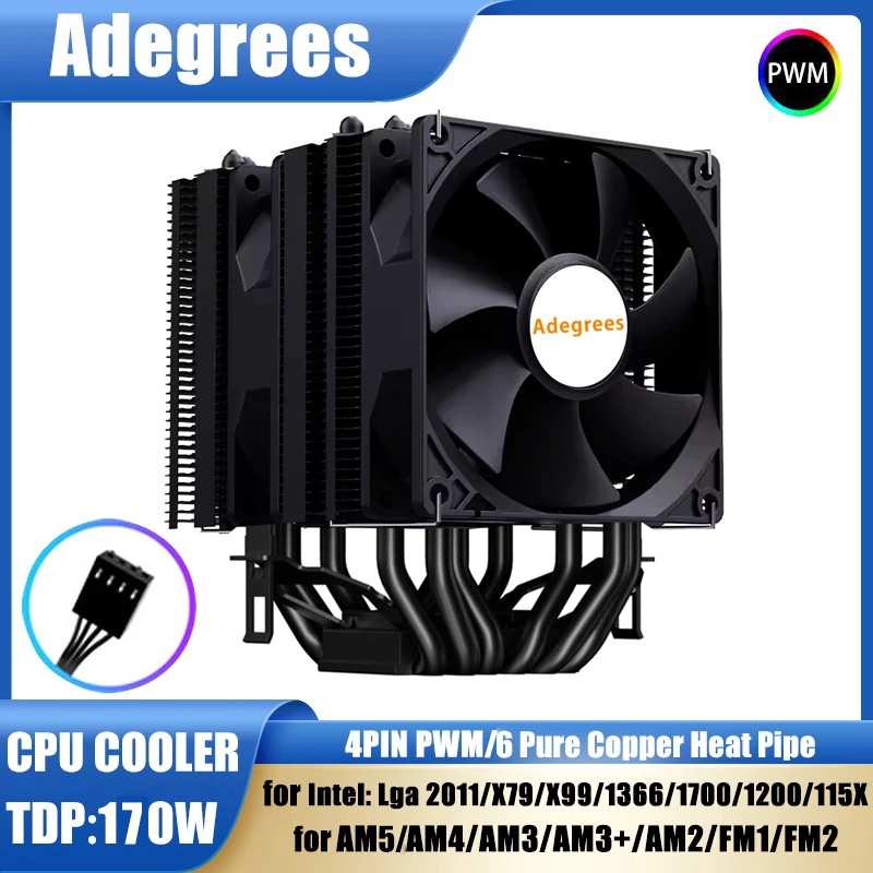 6 Heat Pipe Cpu Air… - image