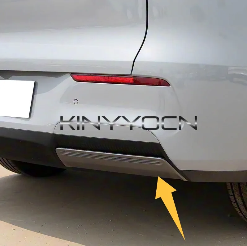Rear Bumper Lower Baffle Trim For Geely EX5 Galaxy E5 Rear Bumper Lower Guard Plate Rear Bumper Trim Panel