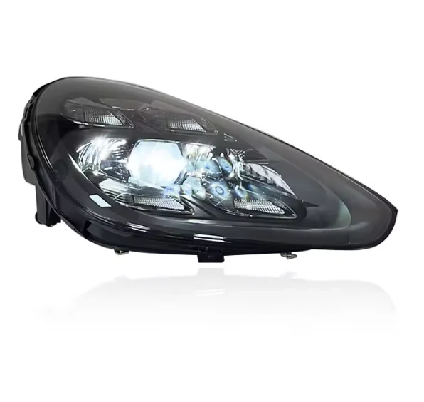 SJC Headlight for P-orsche Cayenne 958.1 958.2 2011-2018 High Quality LED Matrix LED Head Lamp Daytime Running Front