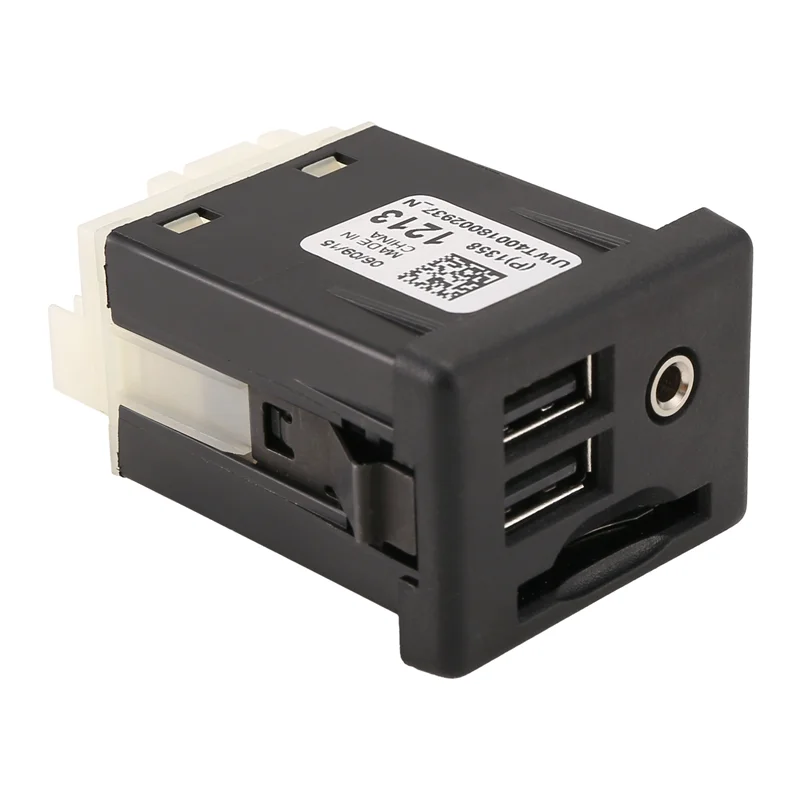 

Дополнительный разъем Durable-центральной консоли, USB-интерфейс, вход для SD-карты, двойной USB + AUX 13581213, для Cadillac CTS XTS ATS