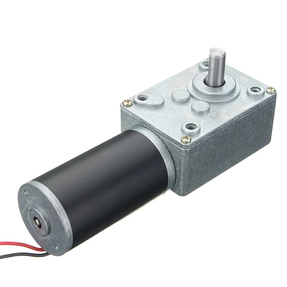 

12V DC Powerful Torque Turbine Worm Gear Motor Reducer 24V for Electric Clothes Hanger And Automatic Curtain 4058GW