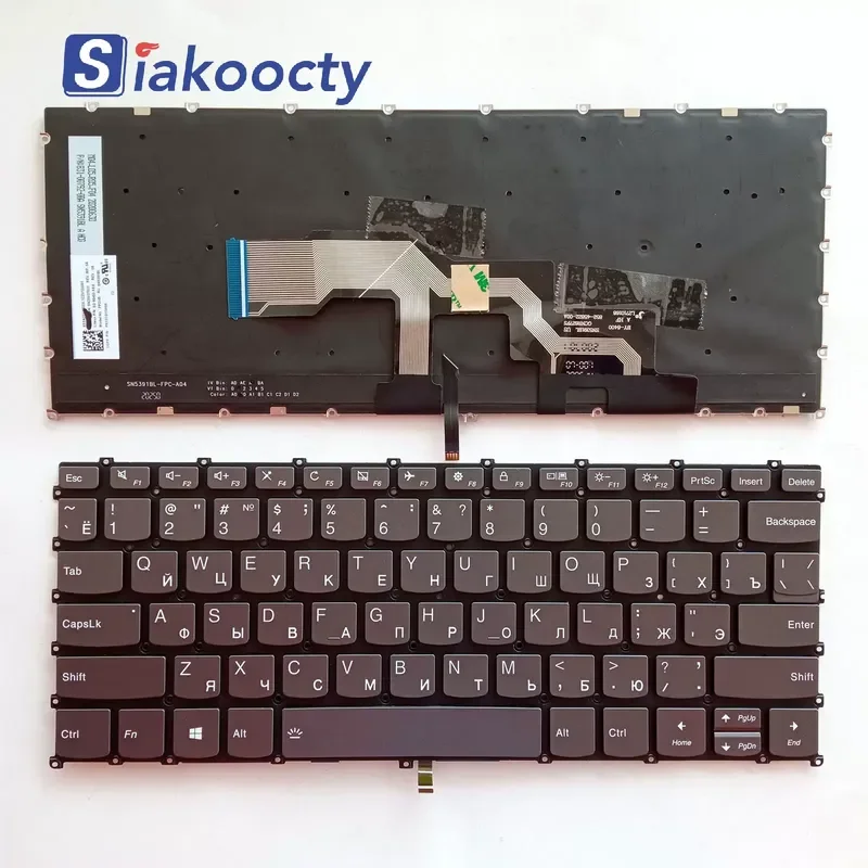 Keyboard for RU Lenovo Xiaoxin Pro-13 Pro13 13S 2019 2020 S540-13