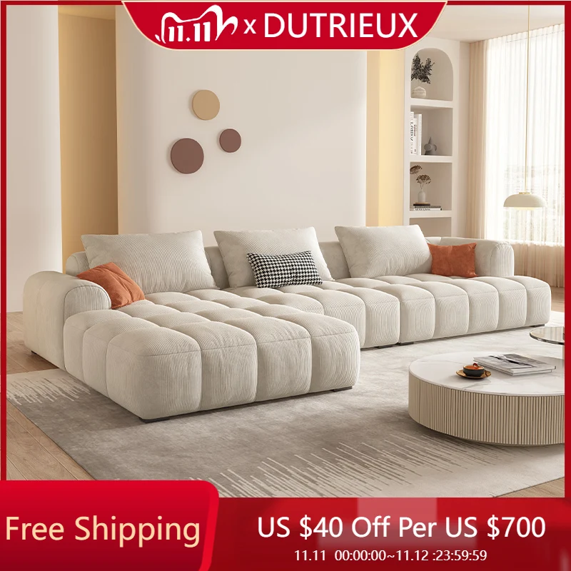 

Long Modern Living Room Sofas Interior Fashion Luxury Design European Living Room Sofas Comfortable Sillon Cama Trendy Furniture