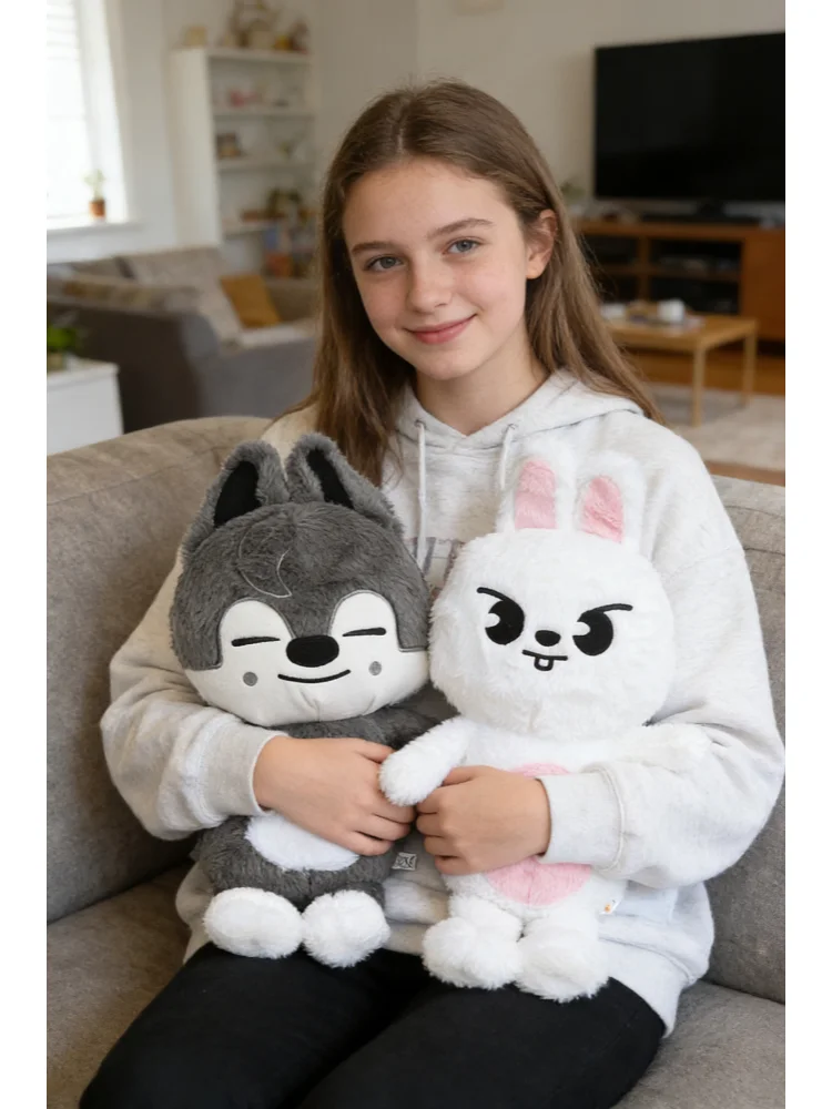 2026 Nieuwjaarscadeau 55 CM 8 Stijlen SKZOO Pluche Pop Straykids FM Perifere BANGCHAN HAN BBOKARI JINRET Gevuld Kussen speelgoed