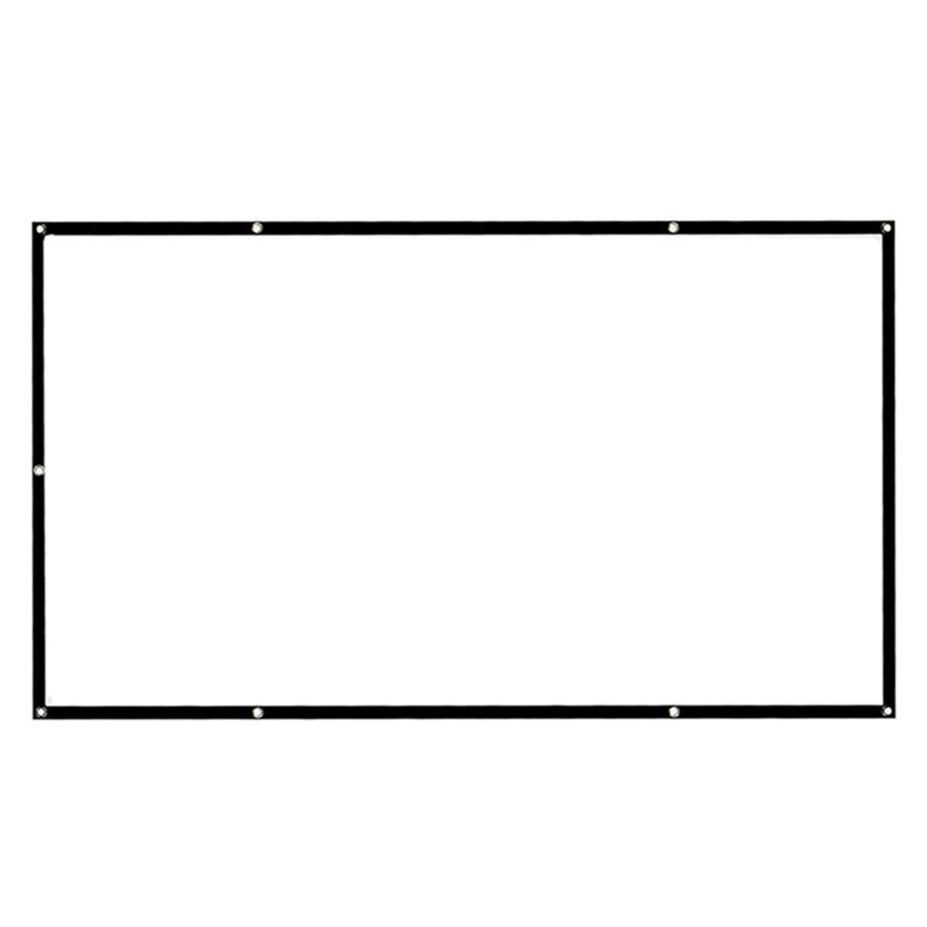 60 '' 150 '' 16: 9/4: 3 Screen, Foldable Video Screen Widescreen