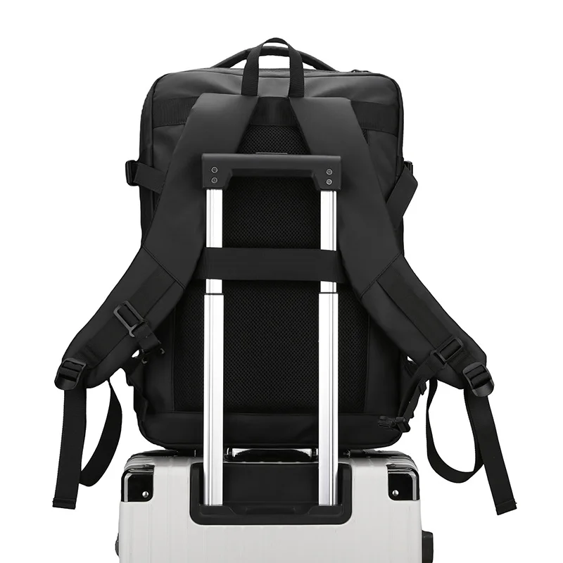 Multi functional high-capacity backpack for business trips and travel