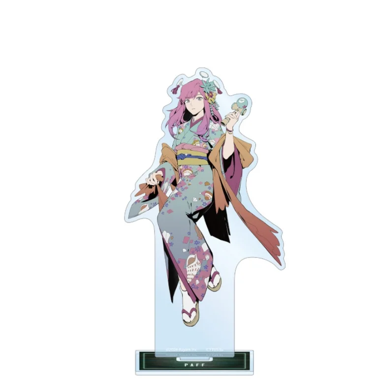 Music Game Cytus II PAFF Kimono ver Aroma White Acrylic Stand Model Plate Keychains Desktop Ornament Fans Gifts view 2