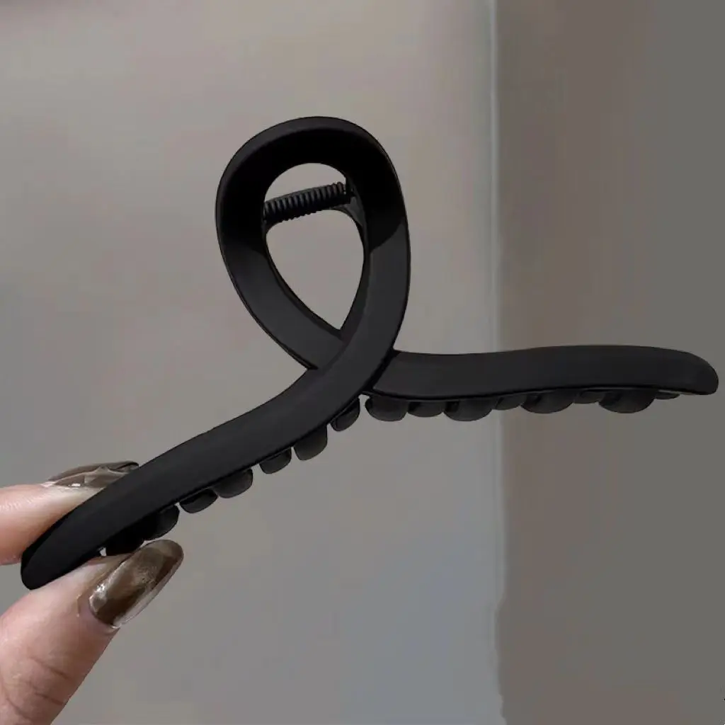 2/4 Stück Damen Haarklammer Kreuz Matt Haarspange Modische Haarspangen Große Haarkrallen Mädchen Koreanische Haaraccessoires – Detail 6
