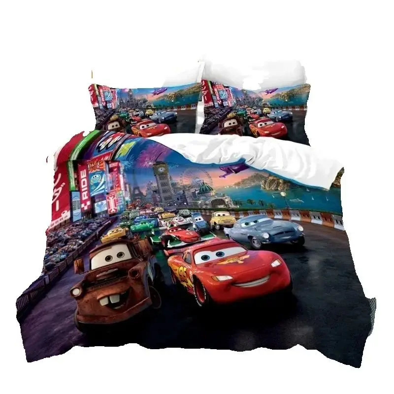 

3D Printing Cartoon Cars Duvet Cover Set Disney Kids Bedding Set Home Bedroom Decoration, Kids Boy Gift comforter sets