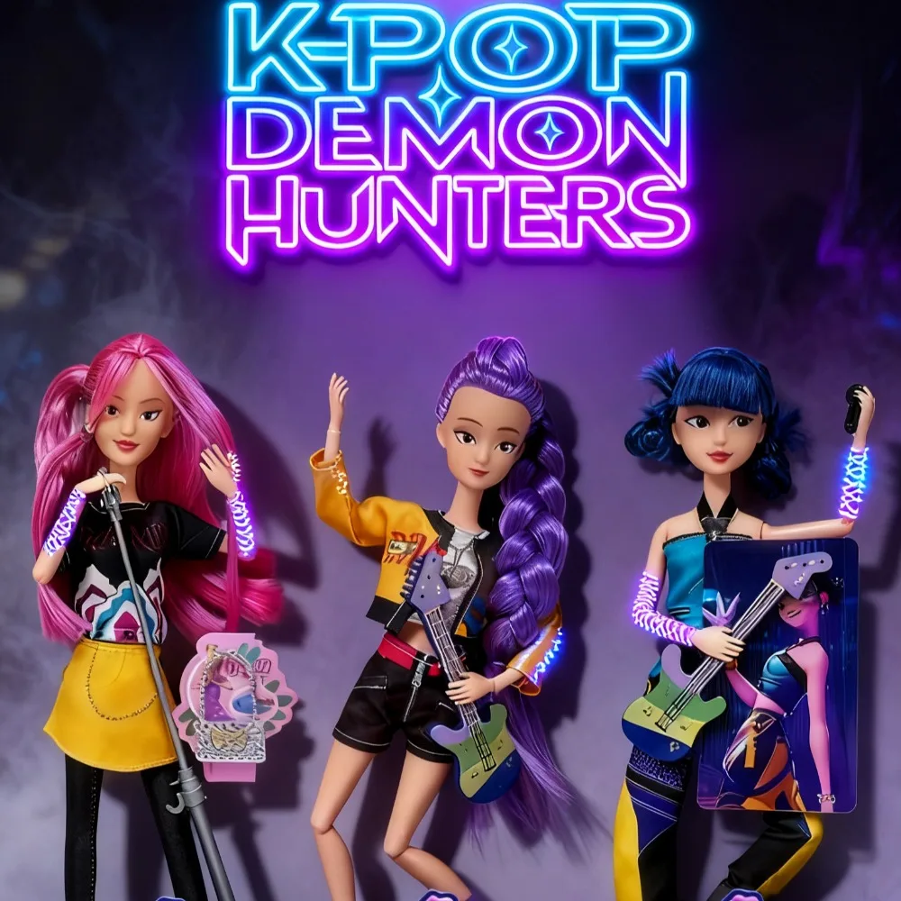 

Новинка 2023 года, экшн-фигурка Kpop «Охотники на демонов» — виниловая кукла Lumi Mira Zoey, милое украшение для стола, подарок для мальчиков