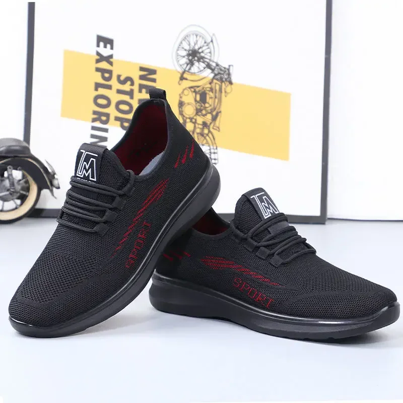 New Men\'s Shoes Sports Flats Casual Shoes 2023 New Fashion Breathable Walking Shoes Lightweight and Comfortable Men\'s Shoe