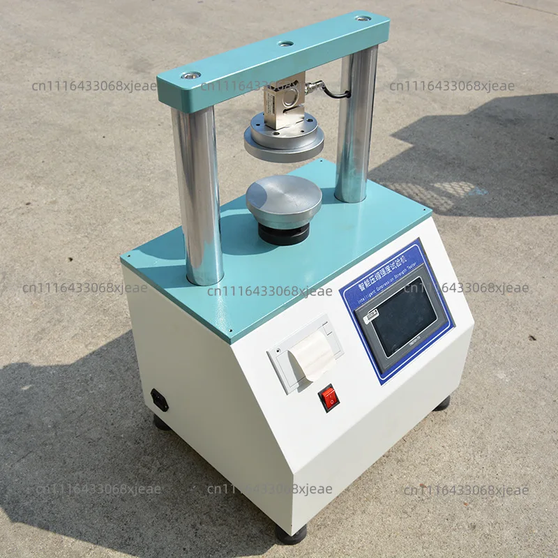 Edge pressure ring compressive strength testing machine corrugated cardboard intelligent compressive strength tester
