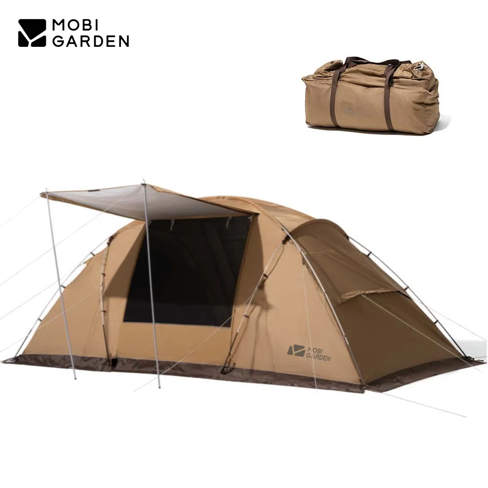 Mobi Garden SJ4 camping tunnel tent outdoor life tent windproof waterproof portable