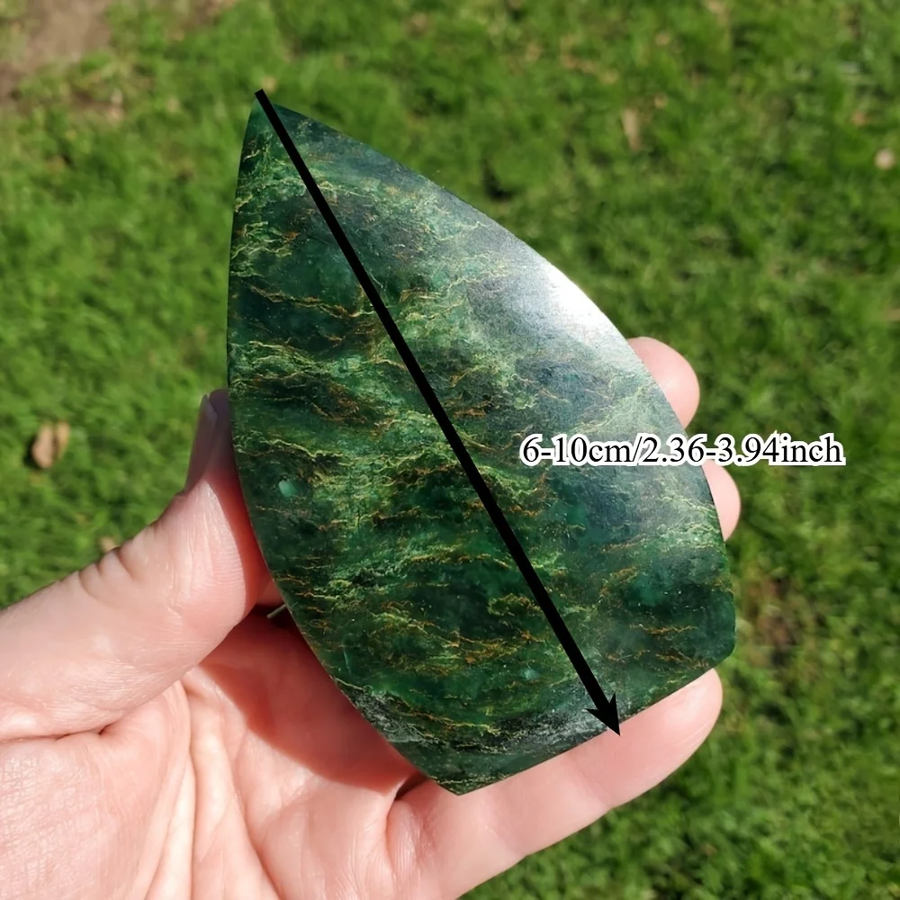 1pc Emerald Teardrop Ornament - Perfect for Crystal Gifts to Friends. Gift for Holidays Such As Mother'S Day, Father'S Day