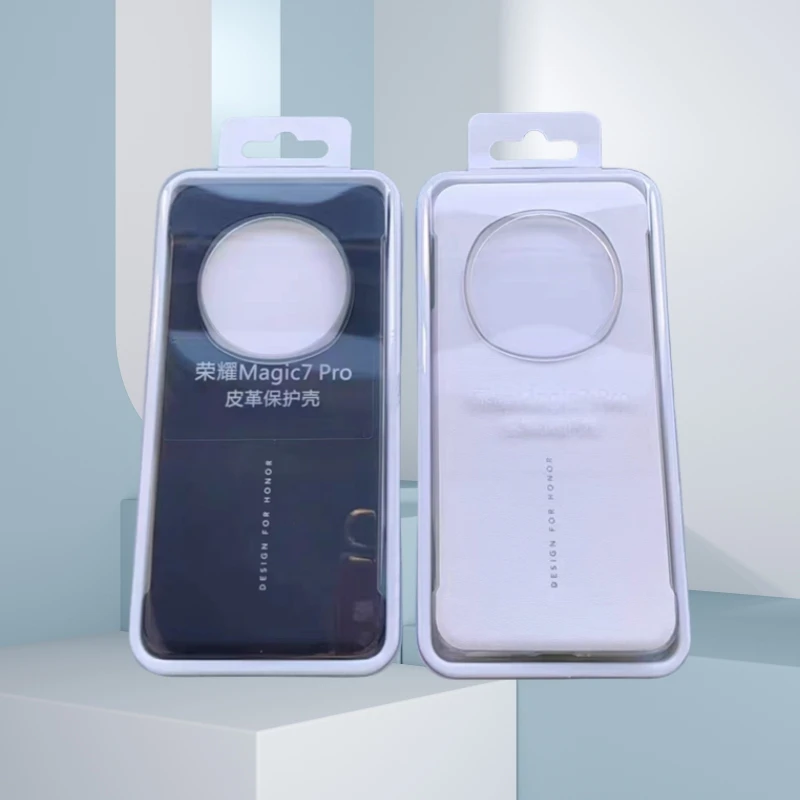 

Luxury Leather Case For Honor Magic 7/7Pro 5G Full Protective Phone Back Cover Shockproof Shell For Magic7 Magic 7 Pro With Box